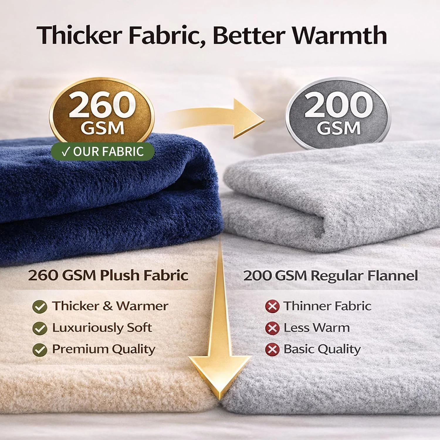 Men's Fleece Plush Robe, Grey